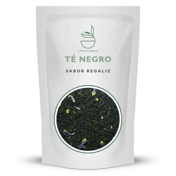 Té Negro Sabor Regaliz