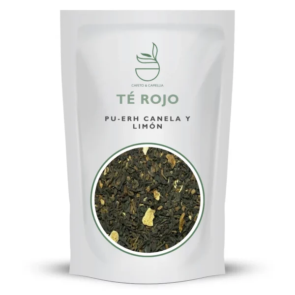 Té Rojo Pu erh Canela y Limón