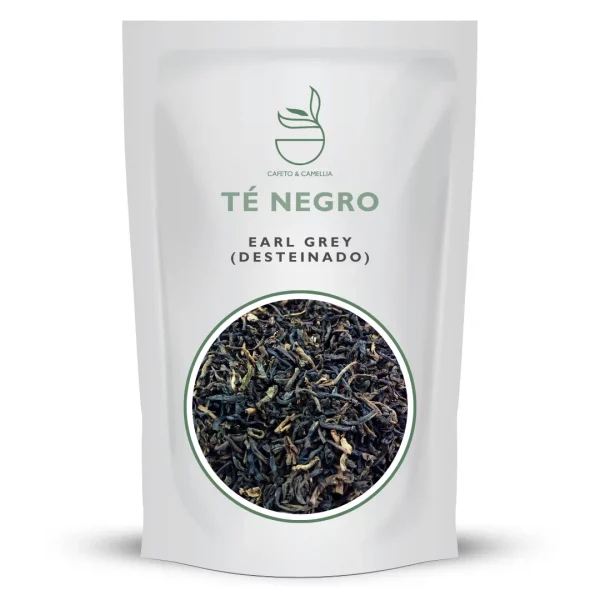 Té negro Earl Grey Desteinado