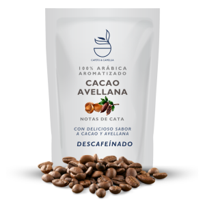 Café Aromatizado Cacao Avellana Descafeinado